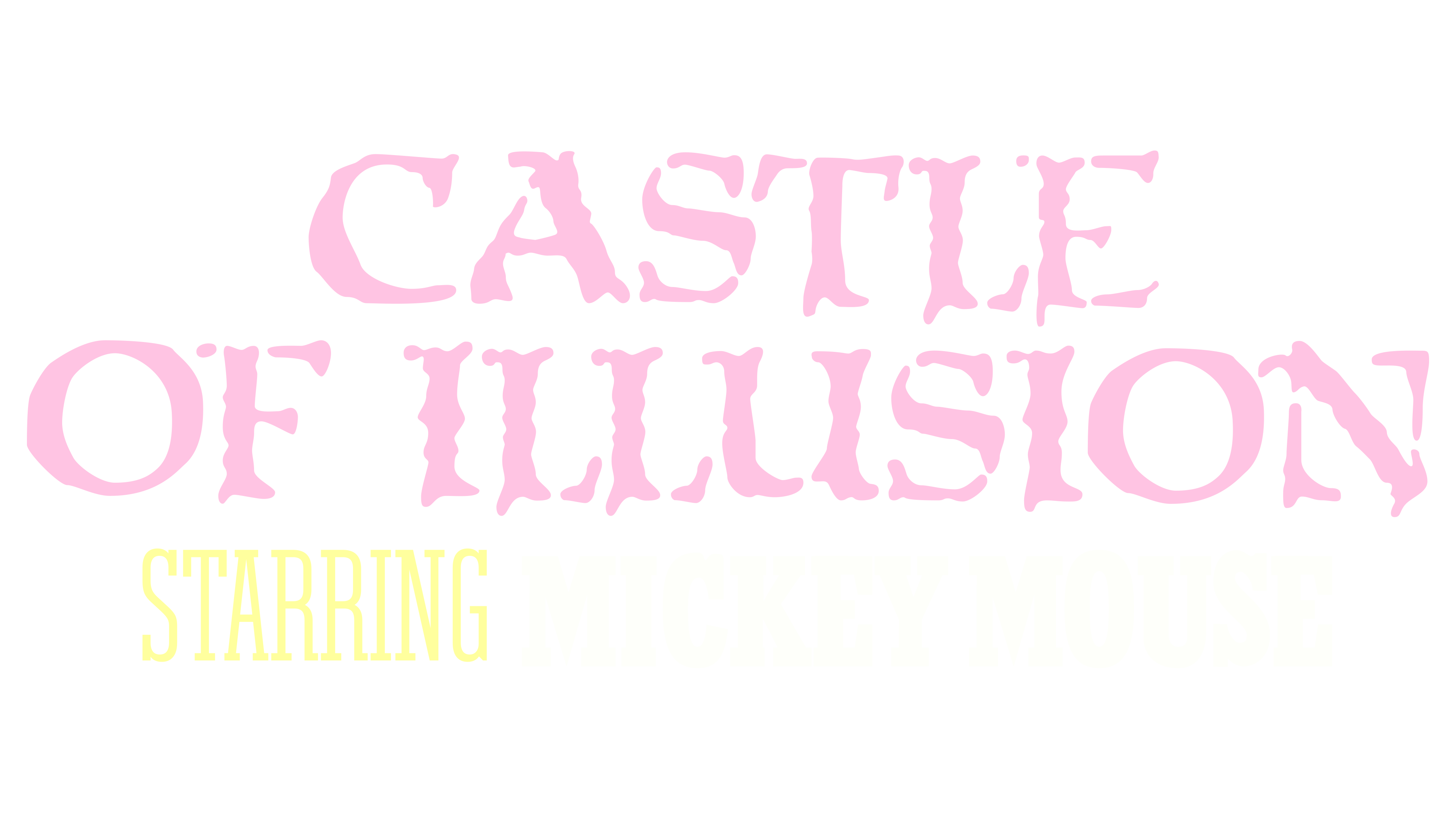 логотип Castle of Illusion starring Mickey Mouse